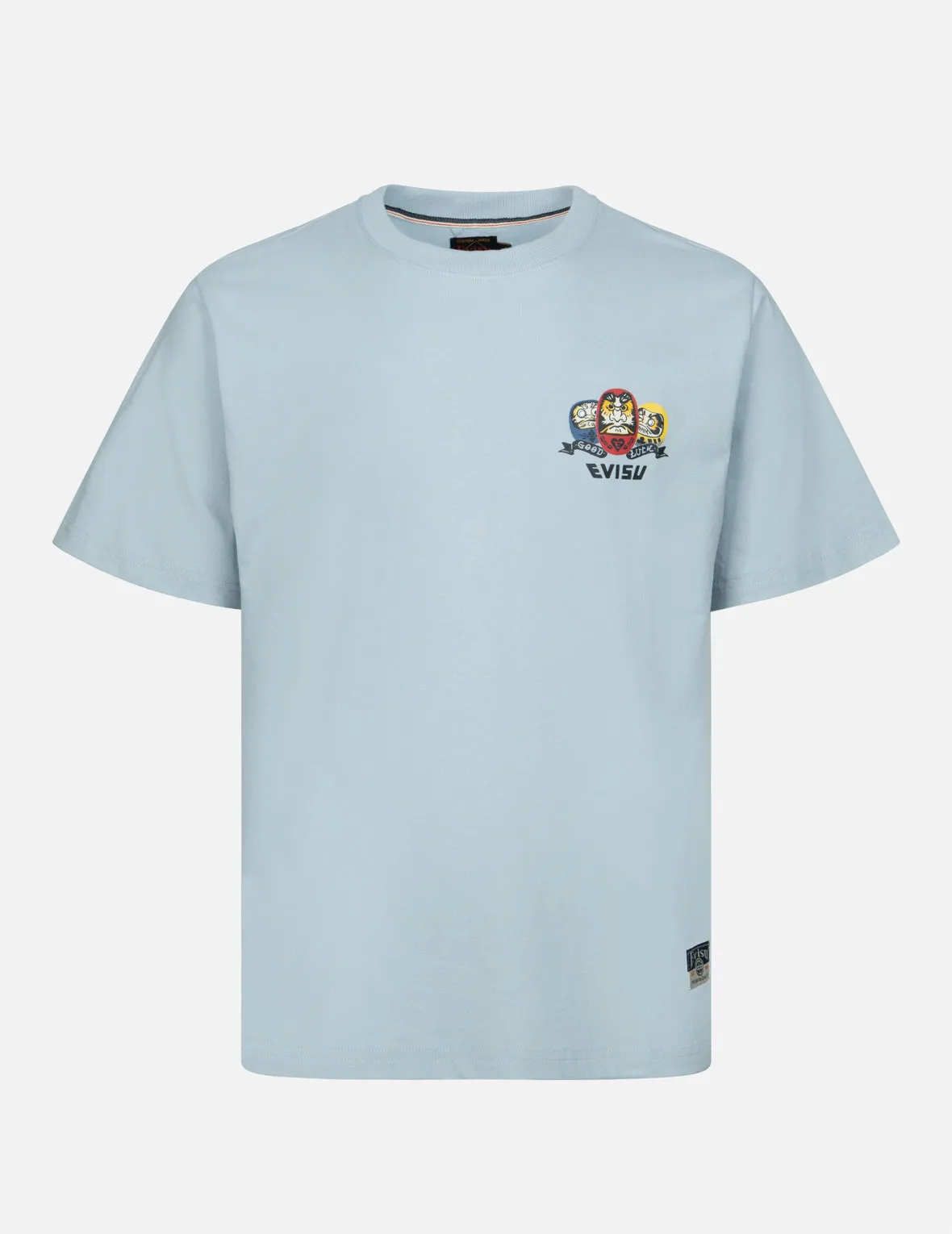 Playful Daruma Print Regular Fit T-shirt sold by Evisu product image thumbnail 5
