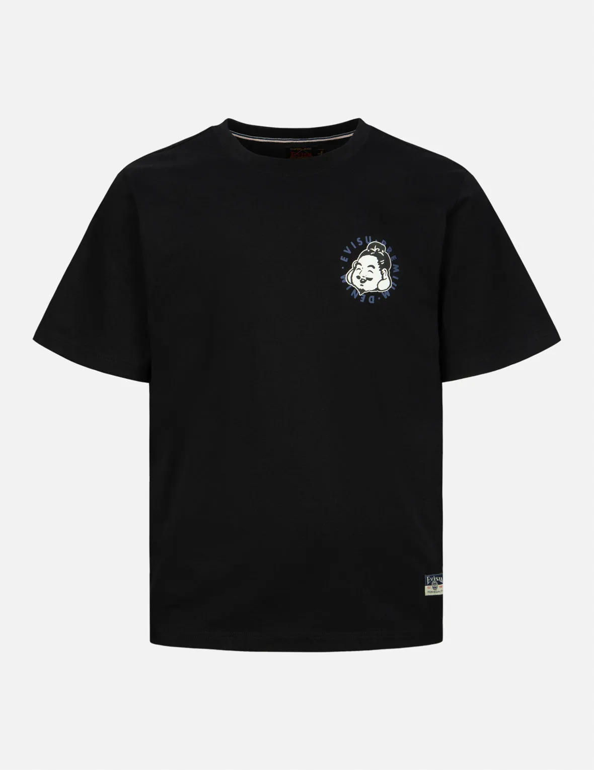 Playful Godhead and Overlapping Seagull Daicock Print Regular Fit T-shirt sold by Evisu product image thumbnail 2