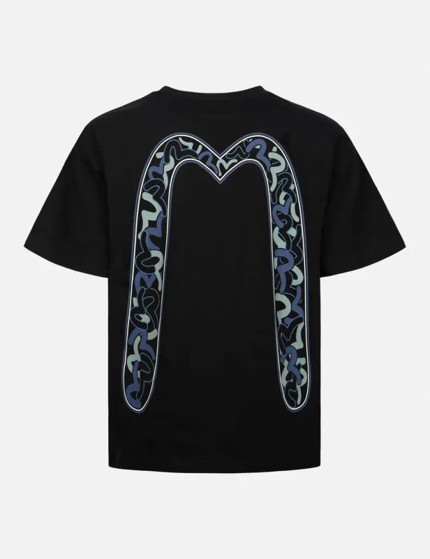 Playful Godhead and Overlapping Seagull Daicock Print Regular Fit T-shirt sold by Evisu