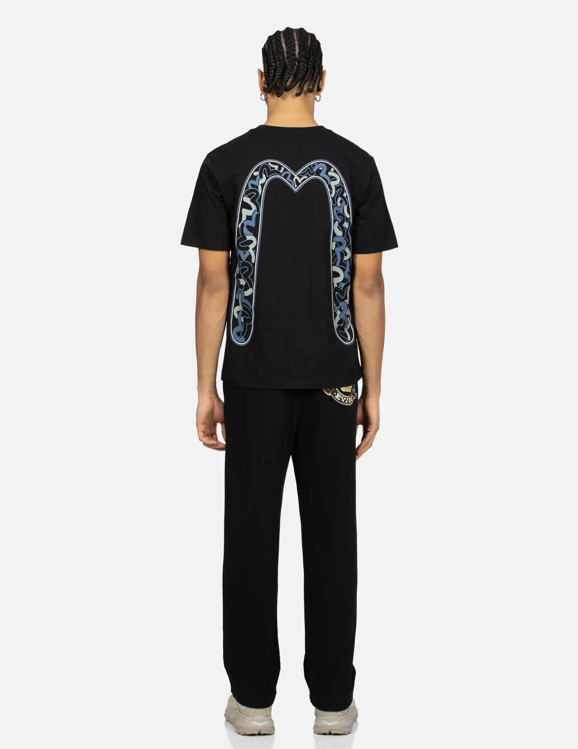 Playful Godhead and Overlapping Seagull Daicock Print Regular Fit T-shirt sold by Evisu product image thumbnail 5
