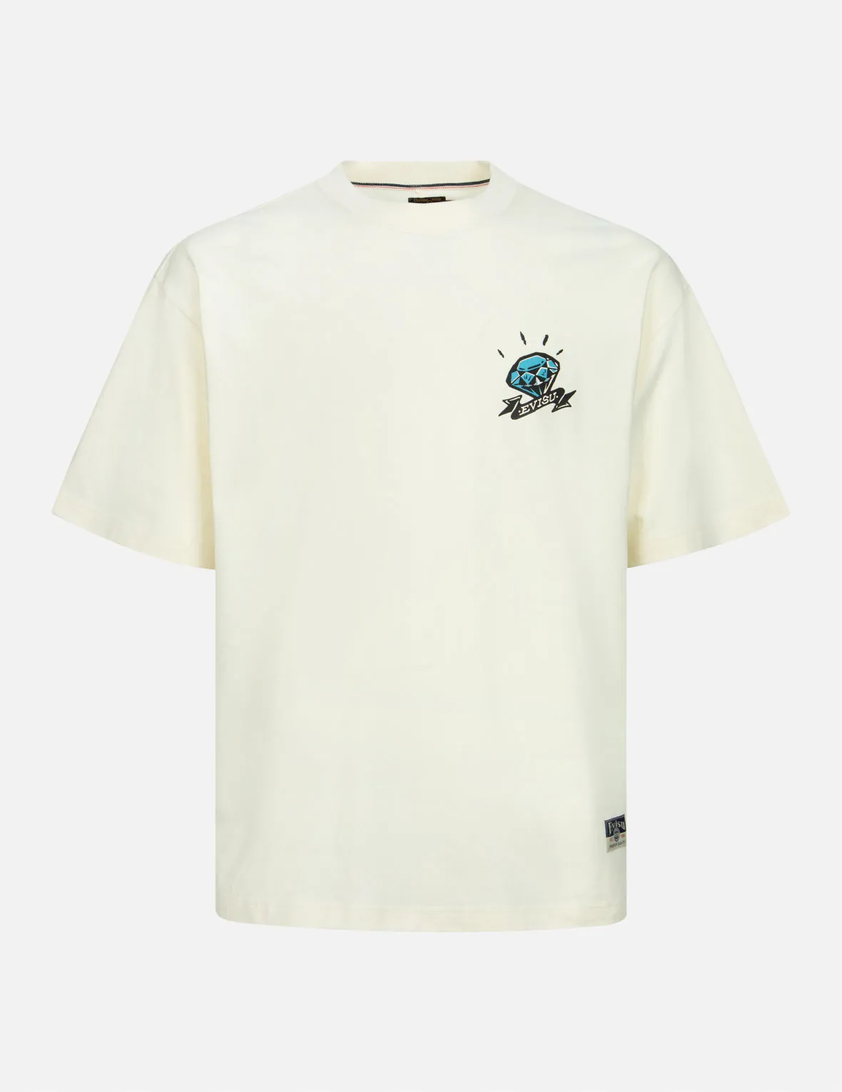 Diamond Daruma Print Loose Fit T-shirt sold by Evisu product image thumbnail 4