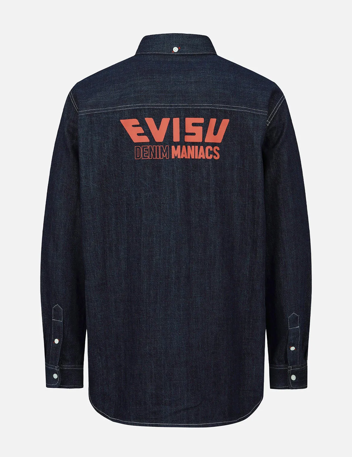 Multi-Pocket Denim Shirt sold by Evisu product image thumbnail 2