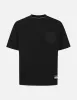Seagull Embroidery Stitching Pocket Relax Fit T-Shirt sold by Evisu