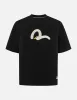 Playful Seagull Embroidery Relax Fit T-Shirt sold by Evisu