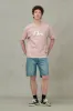 Playful Seagull Embroidery Relax Fit T-Shirt sold by Evisu