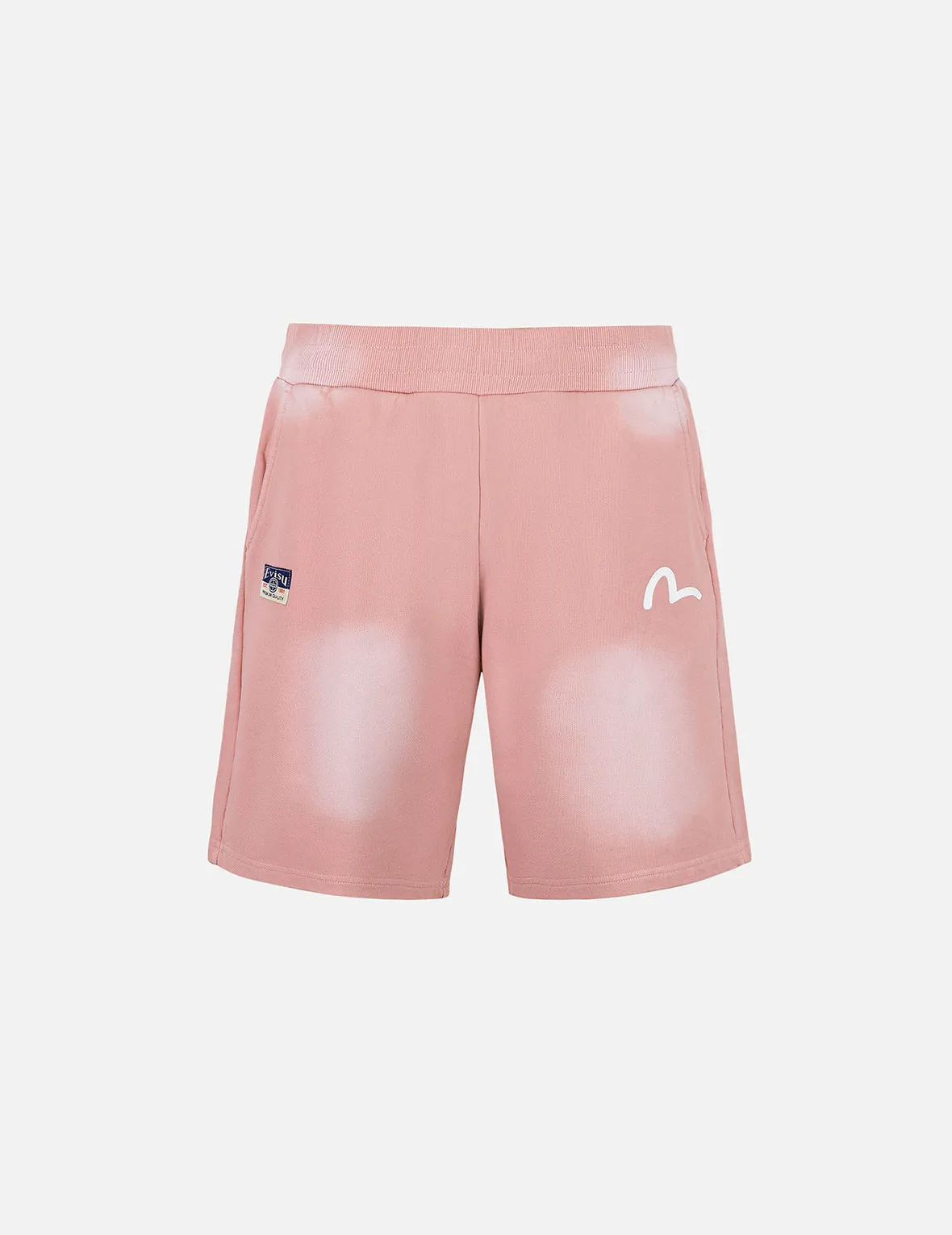 Logo Appliqué Embroidery Heavy Washed Fashion Fit Sweatshorts sold by Evisu product image thumbnail 4