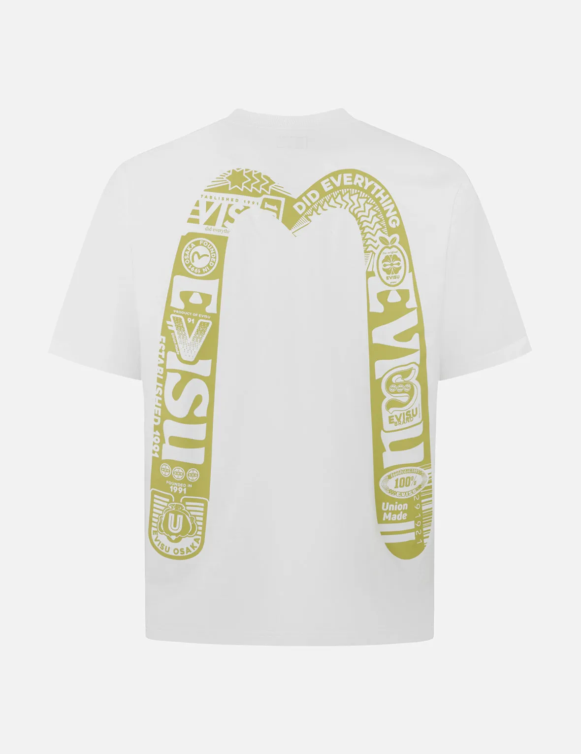 Logo and Daicock Print Loose Fit T-Shirt sold by Evisu product image thumbnail 2