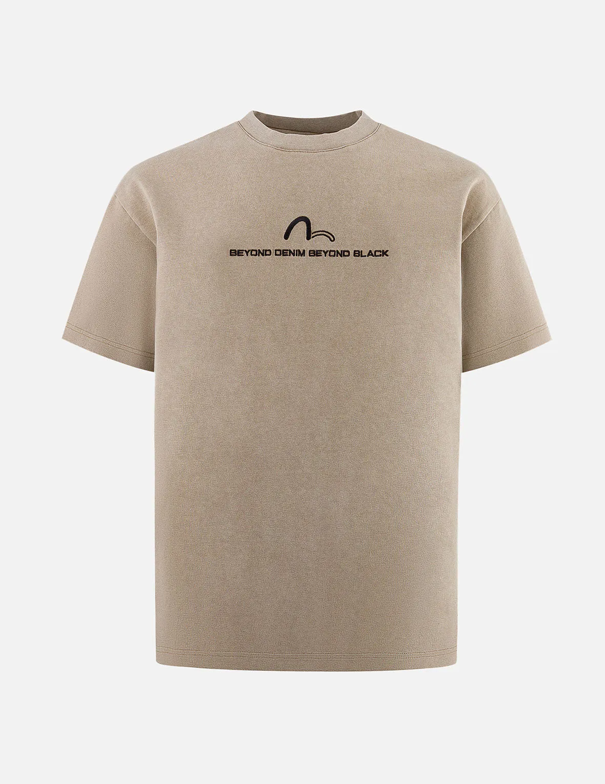 EVISUKURO Embroidery Washed Relax Fit T-shirt sold by Evisu product image thumbnail 4