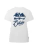 Deconstructed Denim Applique Embroidery Regular Fit T-Shirt sold by Evisu