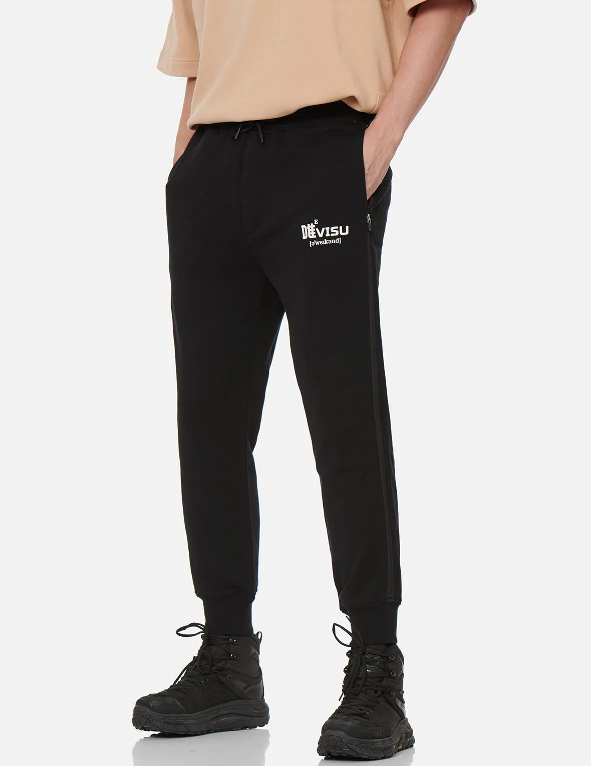 Brush Effect Seagull Print Sweatpants sold by Evisu product image thumbnail 3
