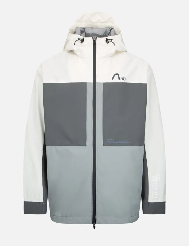 Logo Print Colorblock Windbreaker Jacket sold by Evisu