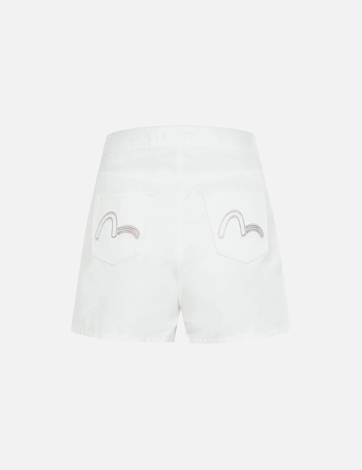 Seagull Embroidery Denim Shorts sold by Evisu product image thumbnail 2