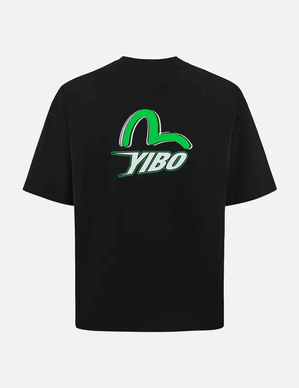 EVISU X YIBO Trimeresurus Snake Shadow Regular Fit T-shirt made by Evisu