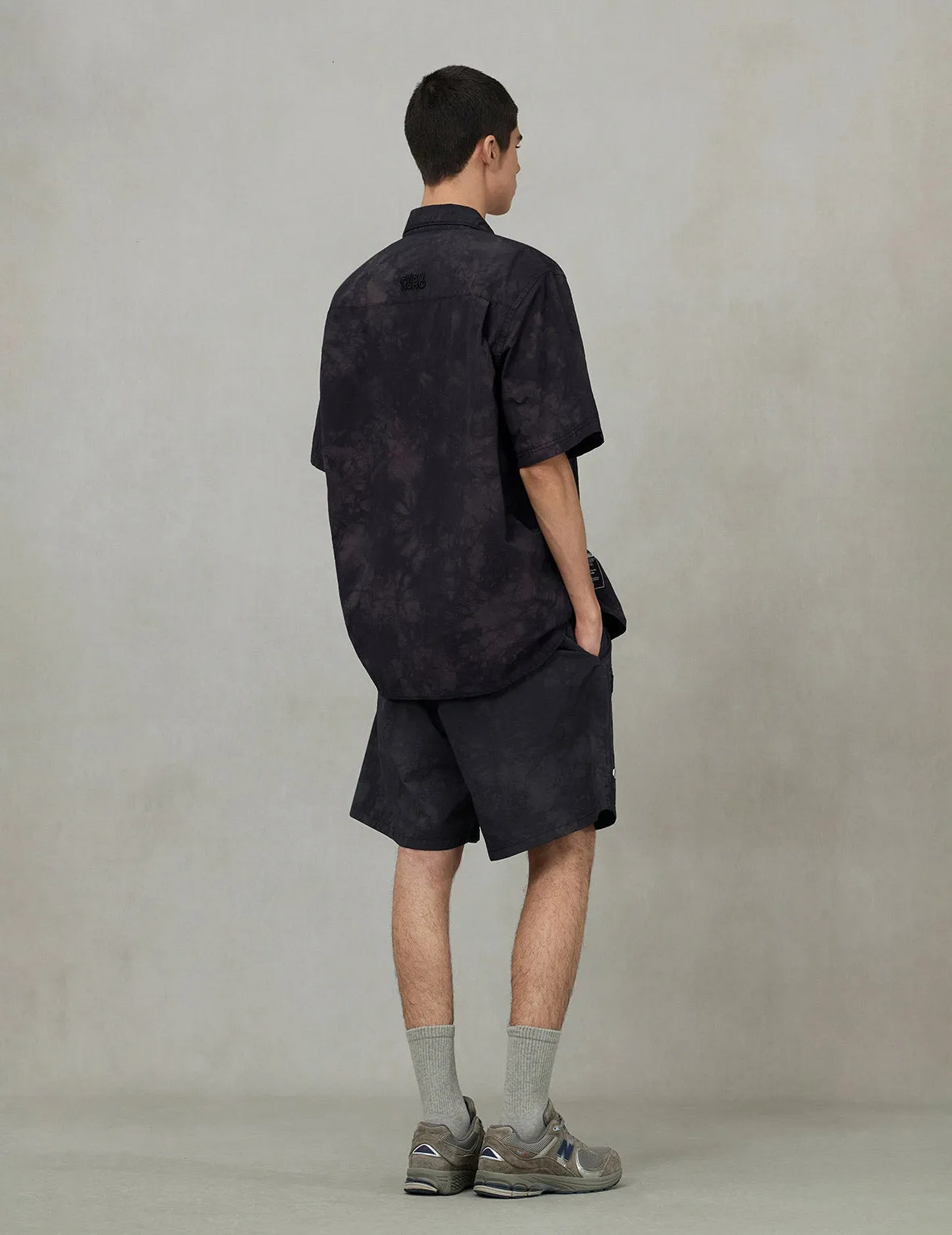 Tie-Dye Relax Fit Short-Sleeves Shirt sold by Evisu product image thumbnail 4