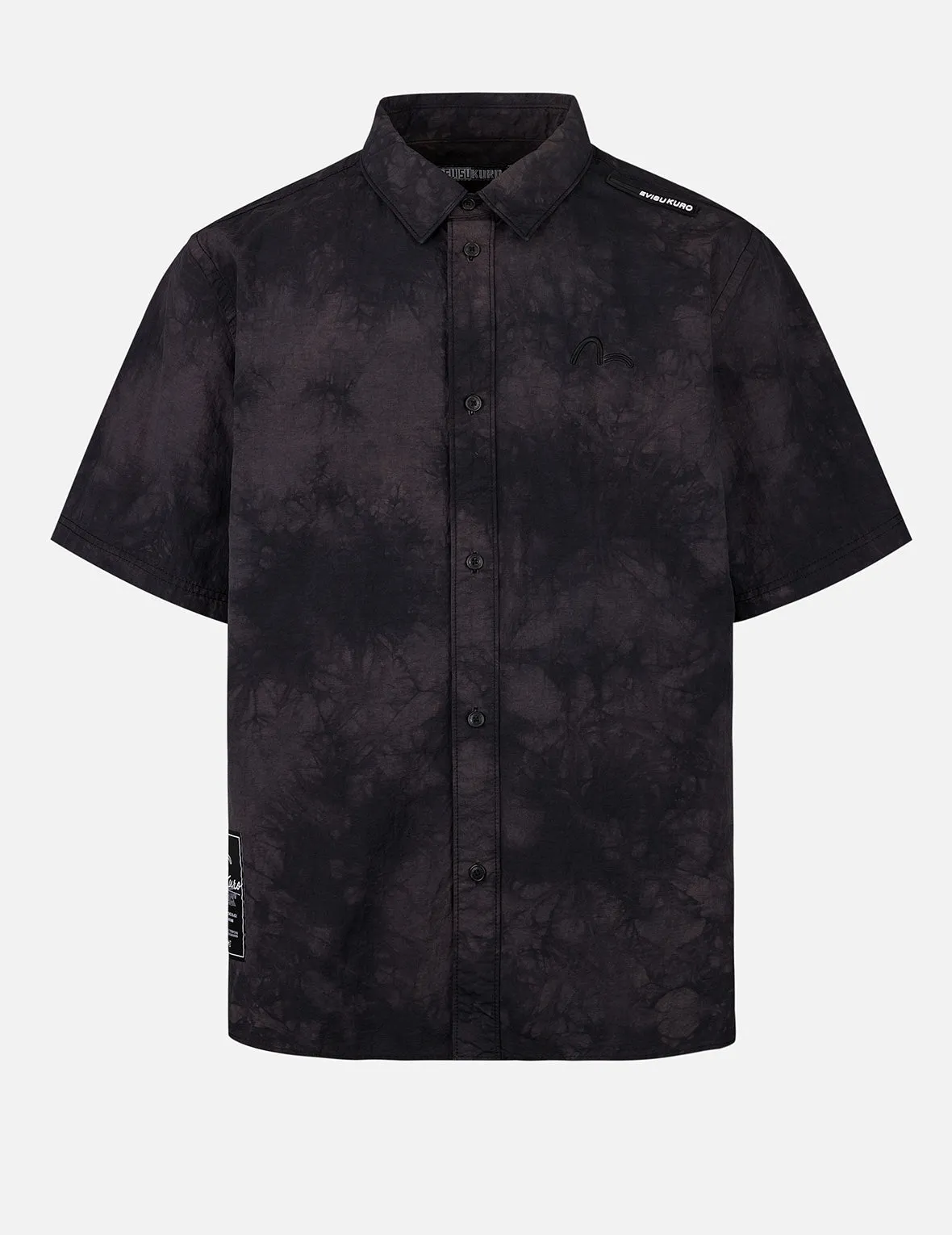 Tie-Dye Relax Fit Short-Sleeves Shirt sold by Evisu