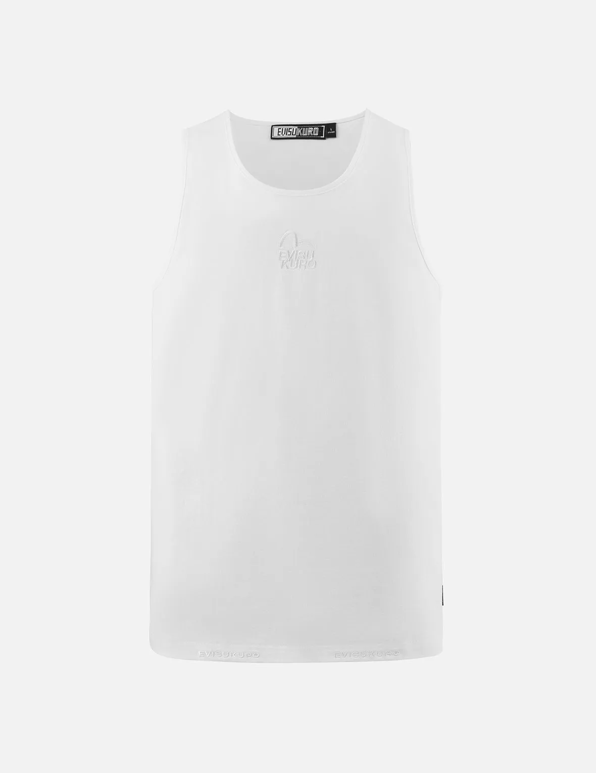 Logo and Seagull Embroidery Relax Fit Tank Top sold by Evisu product image thumbnail 2