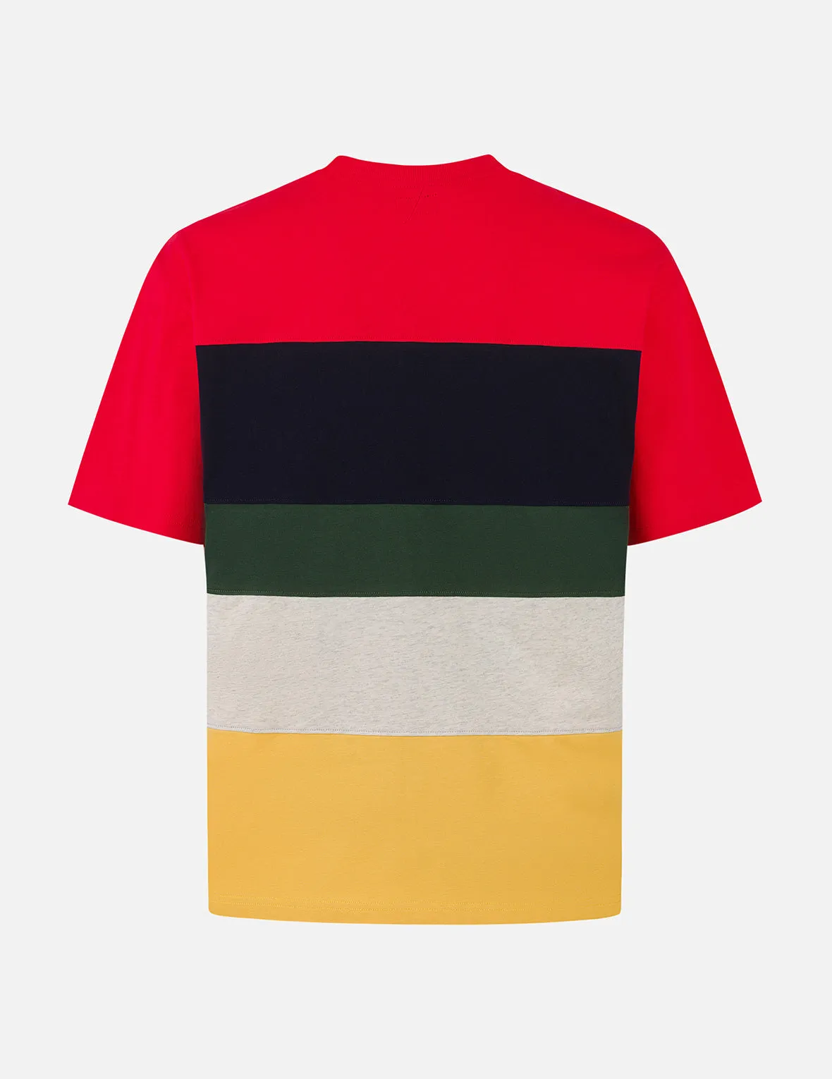 Logo and "91" Appliqué Embroidery Relax Fit Stripe T-Shirt sold by Evisu product image thumbnail 2