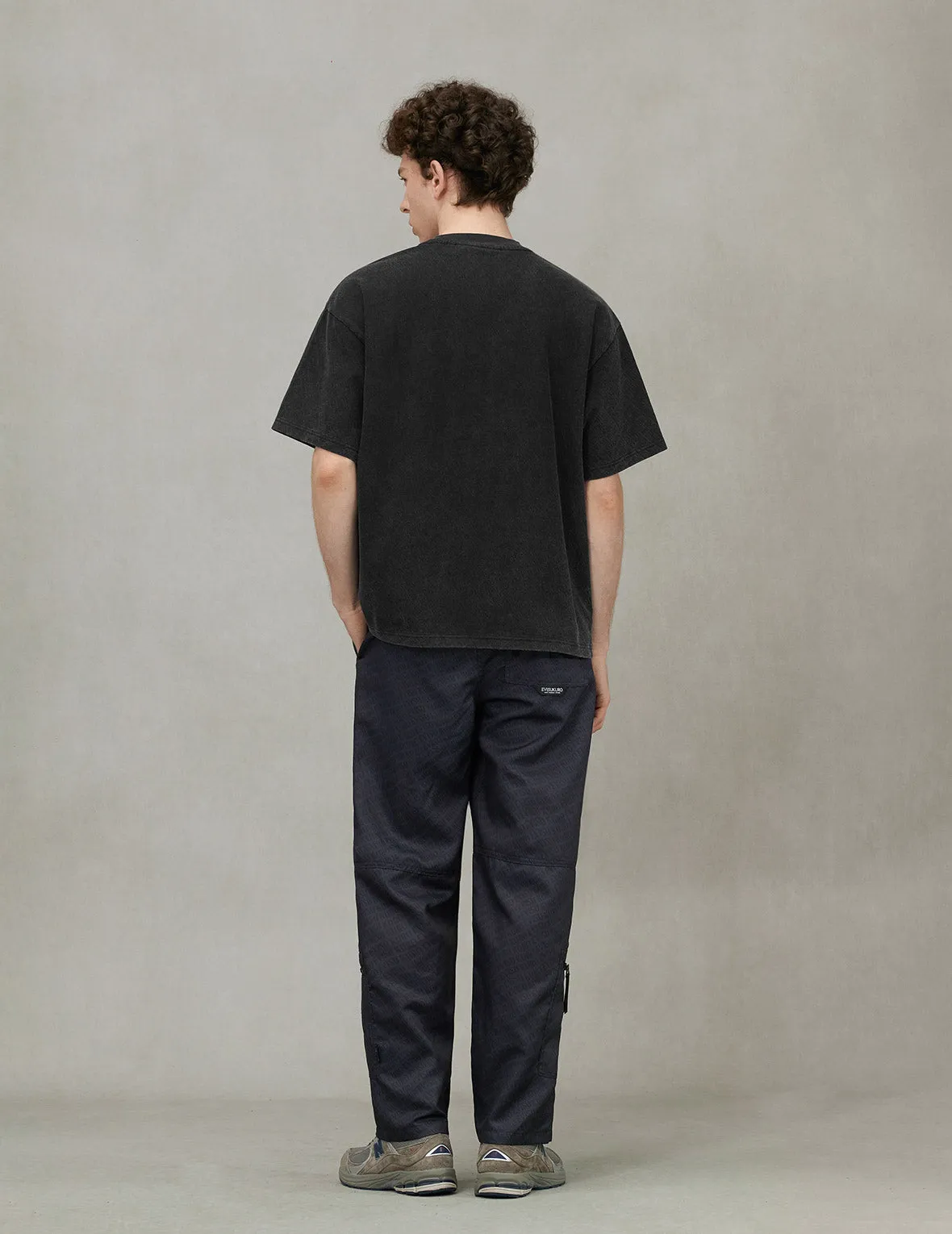 Allover Logo Print Loose Fit T-shirt sold by Evisu product image thumbnail 4