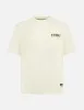 Soaring Snake Daicock Print Relax Fit T-shirt - Cream sold by Evisu