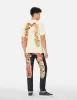 Soaring Snake Daicock Print Relax Fit T-shirt - Cream sold by Evisu