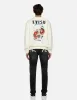 Seagull Print Flex Skinny Denim Jeans #2028 sold by Evisu