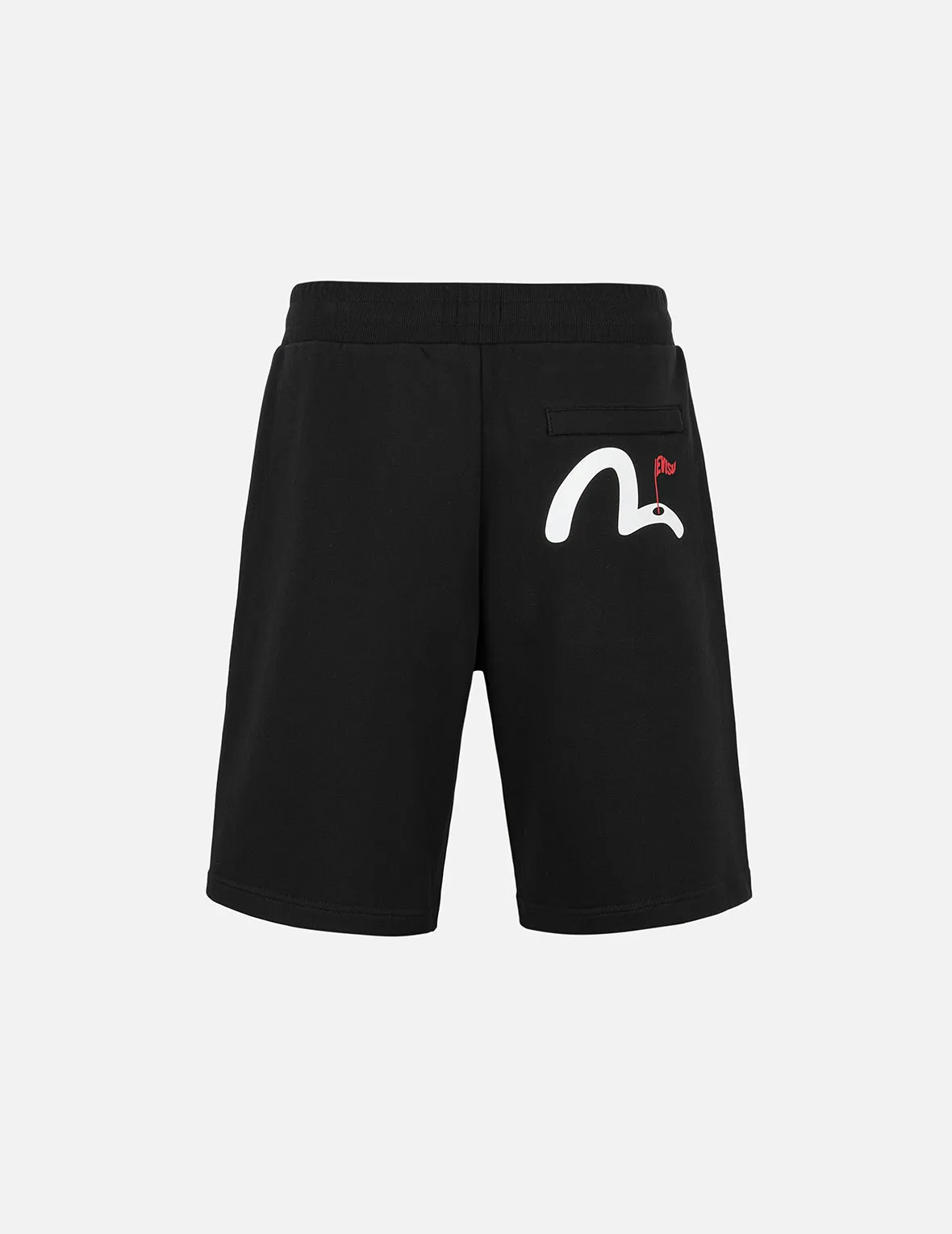 Seagull and EVISU Flag Print Regular Fit Sweatshorts sold by Evisu