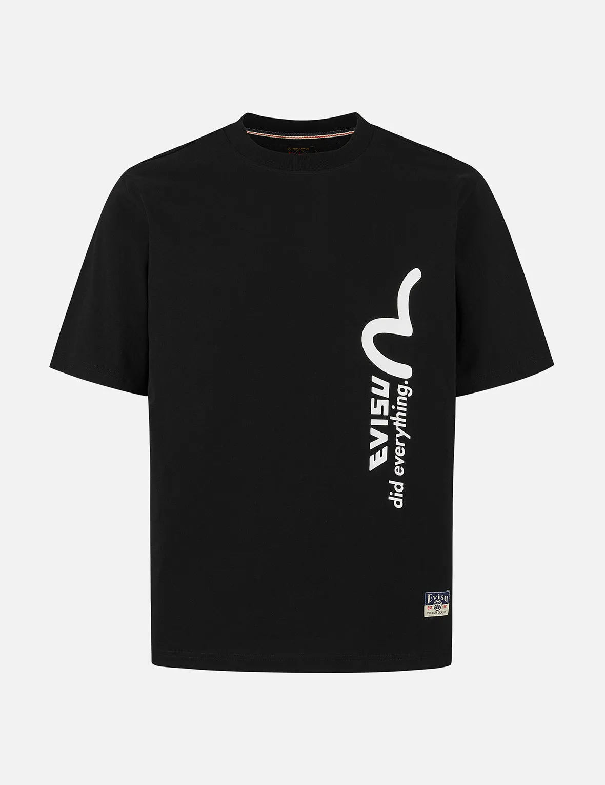 Logo and Slogan Print Regular Fit T-shirt sold by Evisu product image thumbnail 4