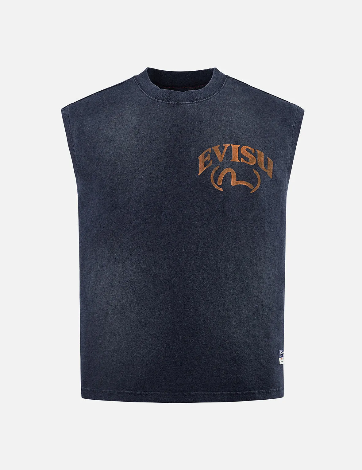 Godhead Print Boxy Tank Top sold by Evisu product image thumbnail 4
