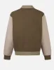 Logo Appliqué Regular Fit Half-Zip Color-Blocking Sweatshirt sold by Evisu