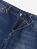 Hand-Drawn Seagull Print 3D Fit Jeans sold by Evisu