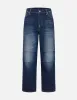 Hand-Drawn Seagull Print 3D Fit Jeans sold by Evisu