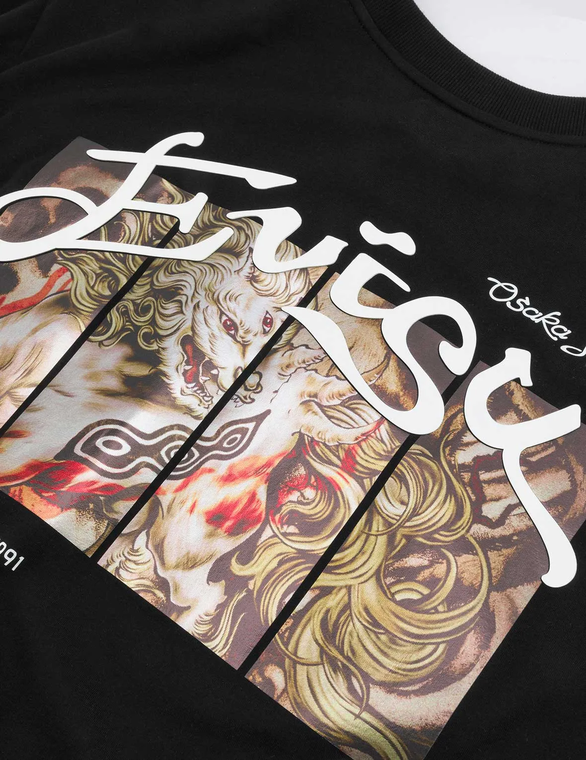 Hakutaku Seagull Print Relax Fit T-Shirt sold by Evisu product image thumbnail 5