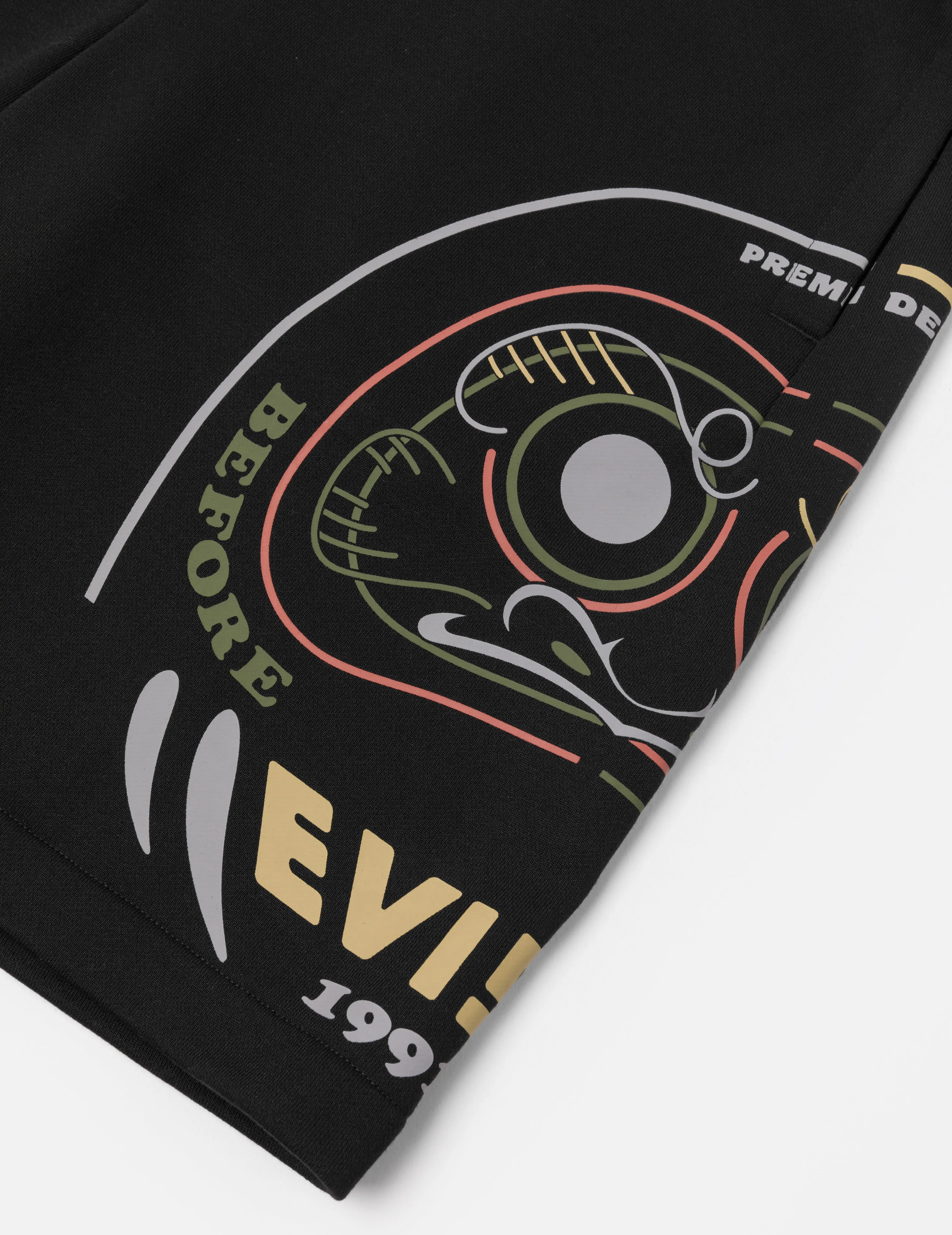 Daruma Print Regular Fit Sweatshorts sold by Evisu product image thumbnail 5