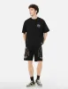 Daruma Emboss Print Loose Fit T-Shirt sold by Evisu