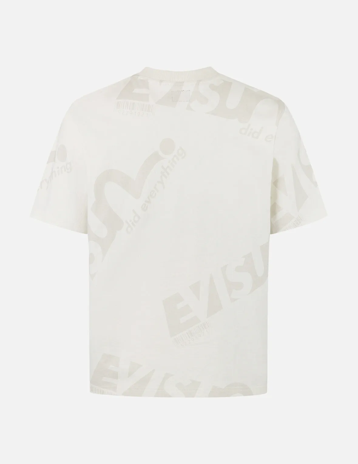 Allover Logo and Seagull Print Regular Fit T-Shirt sold by Evisu product image thumbnail 3