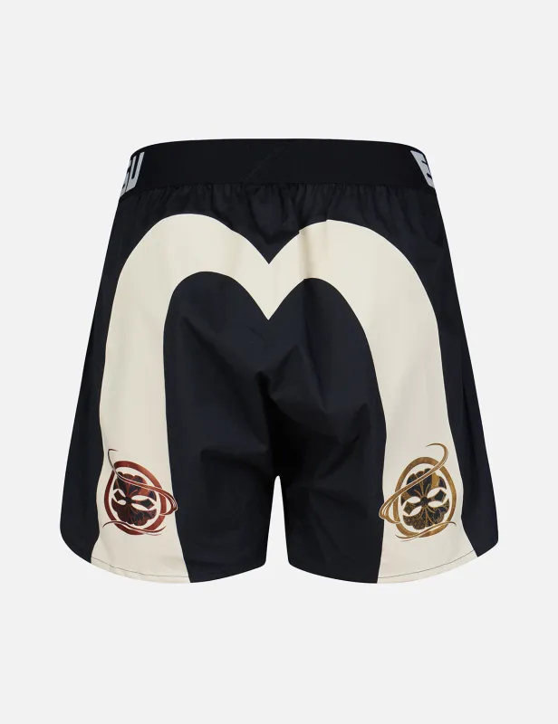 Kamon and Daicock Print Boxer Shorts sold by Evisu