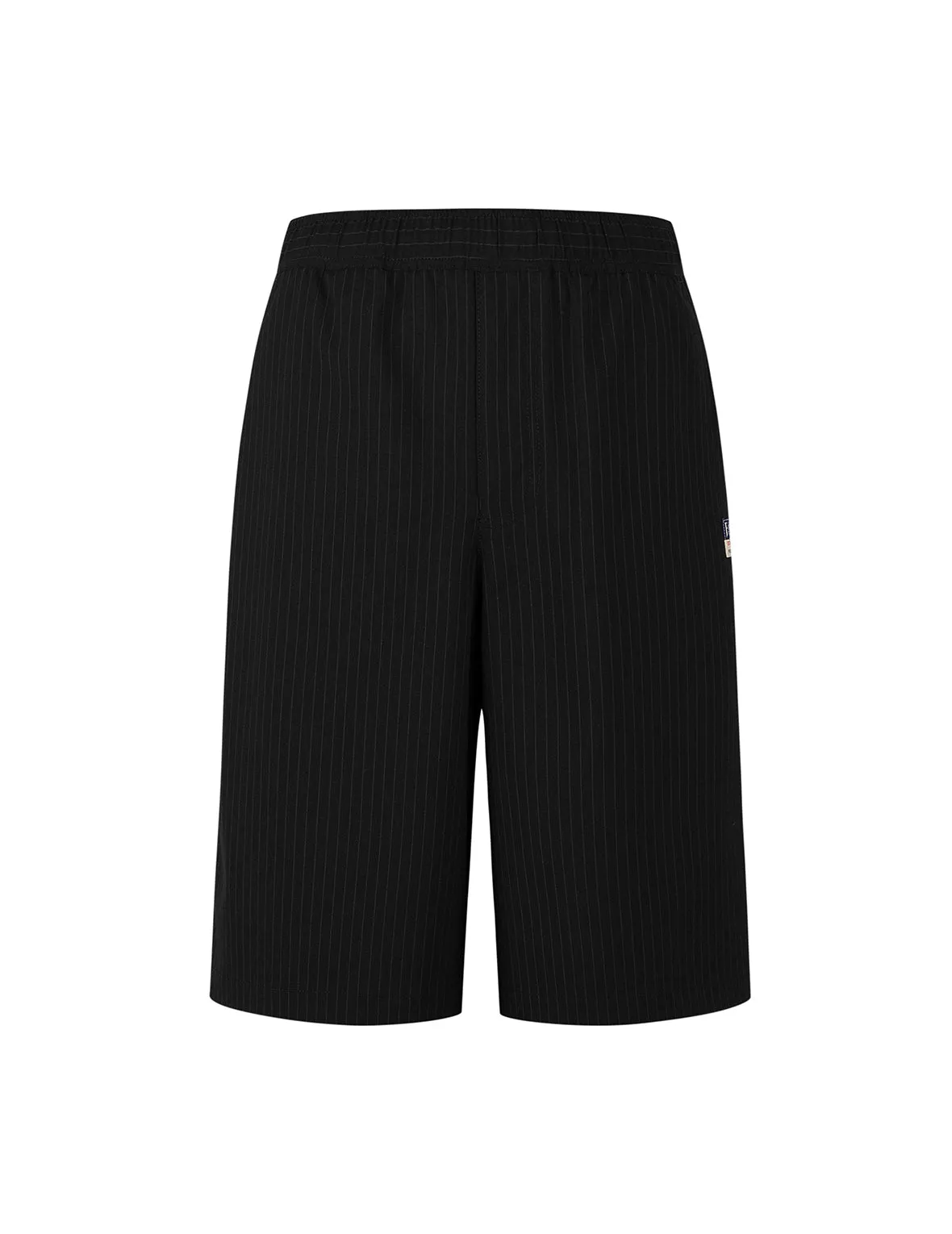 Seagull and Logo Embroidery Fashion Fit Striped Woven Shorts sold by Evisu product image thumbnail 2