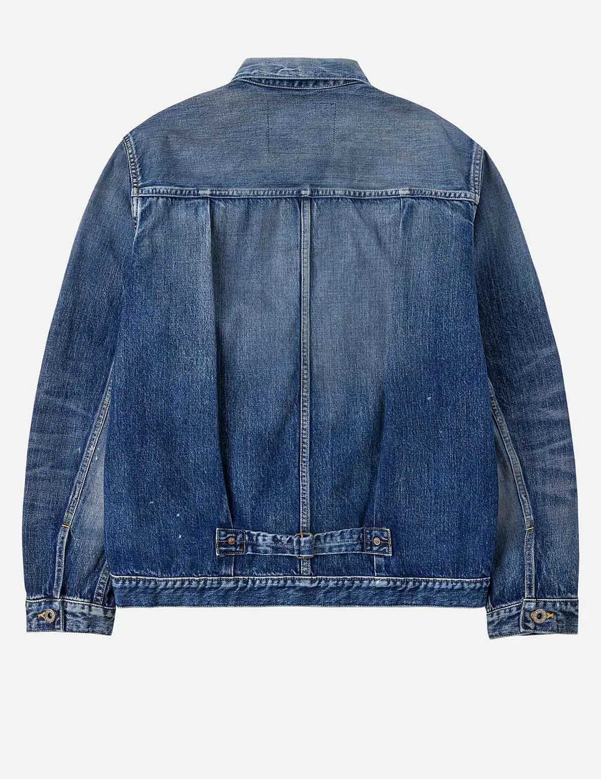 Seagull Print Regular Fit Denim Trucker Jacket sold by Evisu product image thumbnail 4