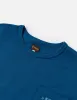 Daruma and Logo Embroidery Regular Fit Dip dyeing T-shirt sold by Evisu