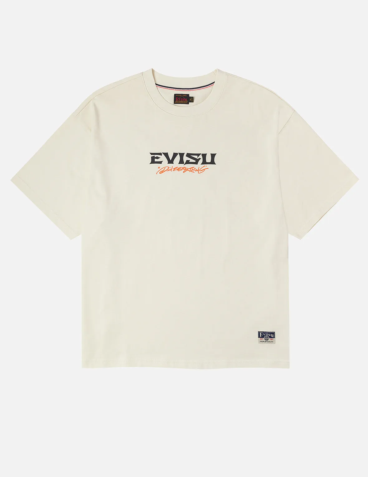 Crane and Logo Print Loose Fit T-shirt sold by Evisu product image thumbnail 4