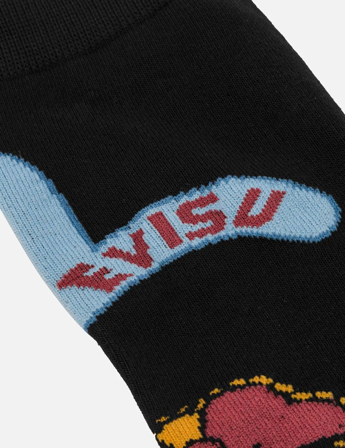 EVISU Multiple Logo Jacquard Long Socks sold by Evisu product image thumbnail 5