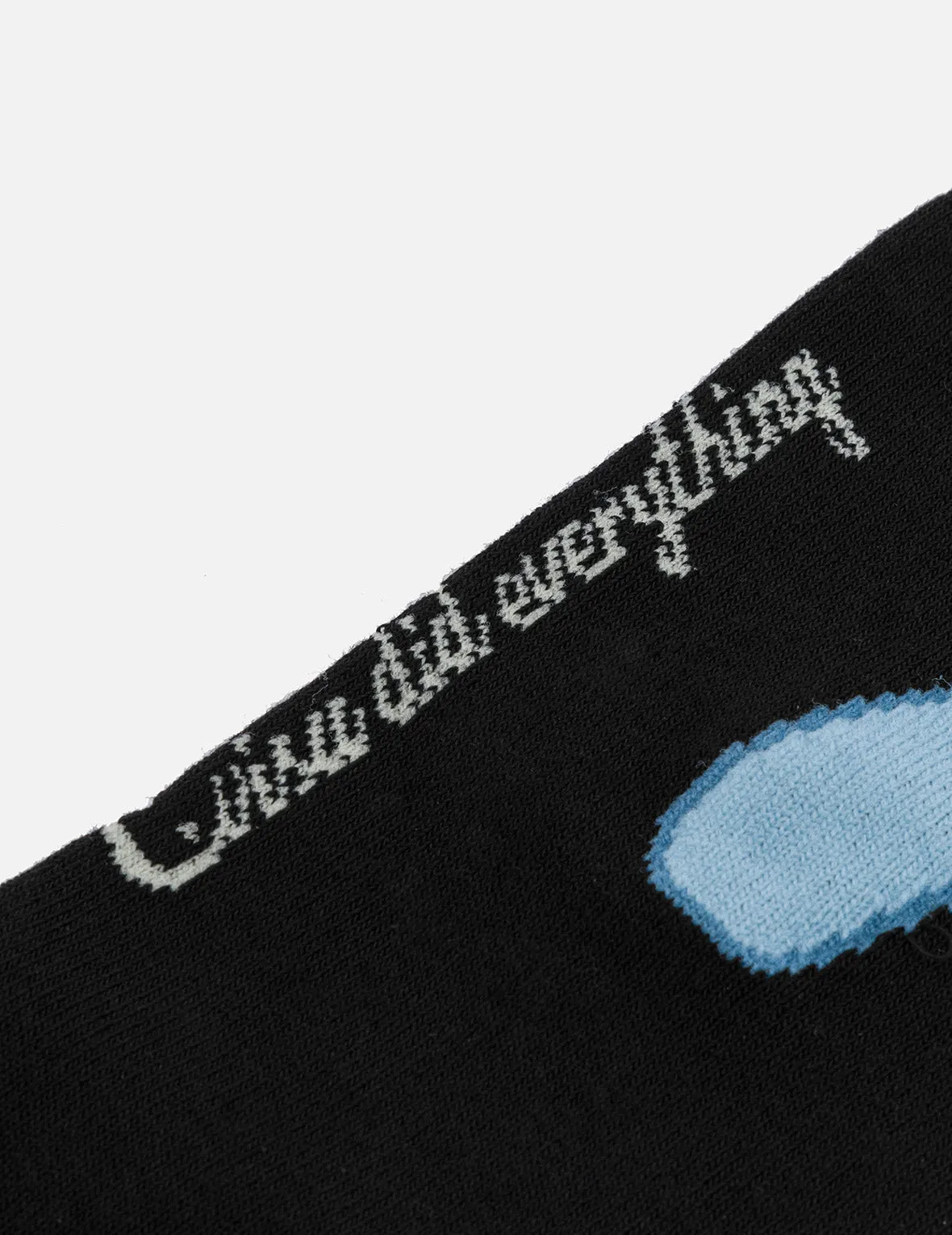 EVISU Multiple Logo Jacquard Long Socks sold by Evisu product image thumbnail 4