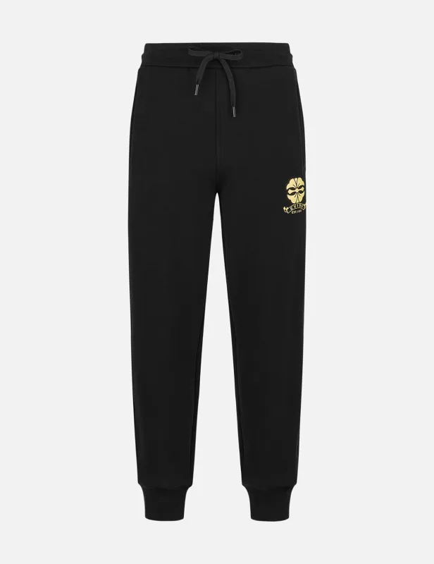 Kamon and Evisu Foil Print Straight Fit Sweatpants sold by Evisu