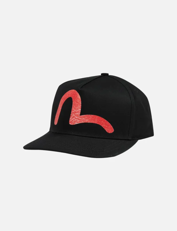 Seagull Print Tucker Hat made by Evisu