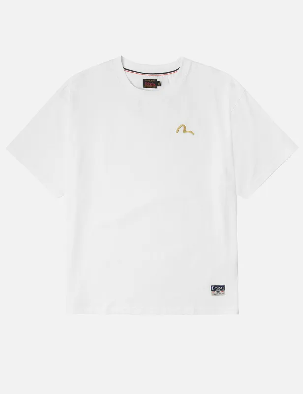 Embroidery Seagull Relax Fit T-Shirt sold by Evisu