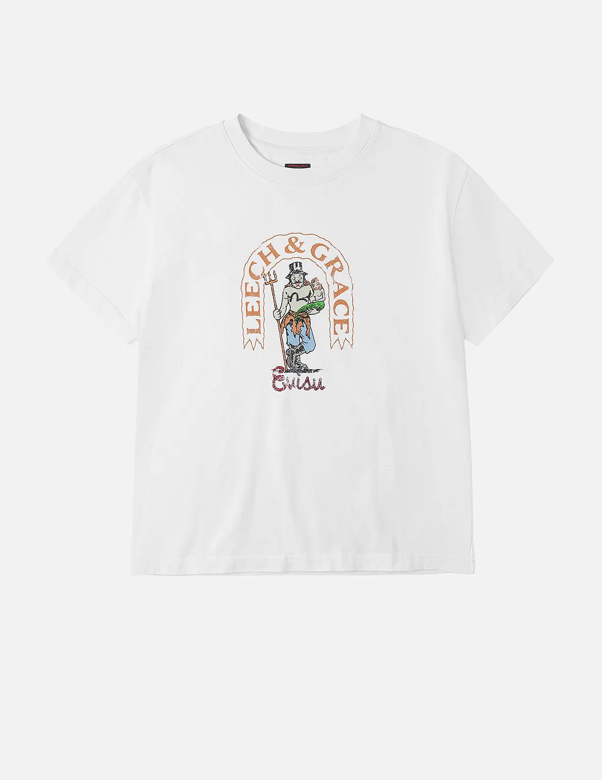 American "Ebisu" Print Relax Fit T-shirt sold by Evisu product image thumbnail 3