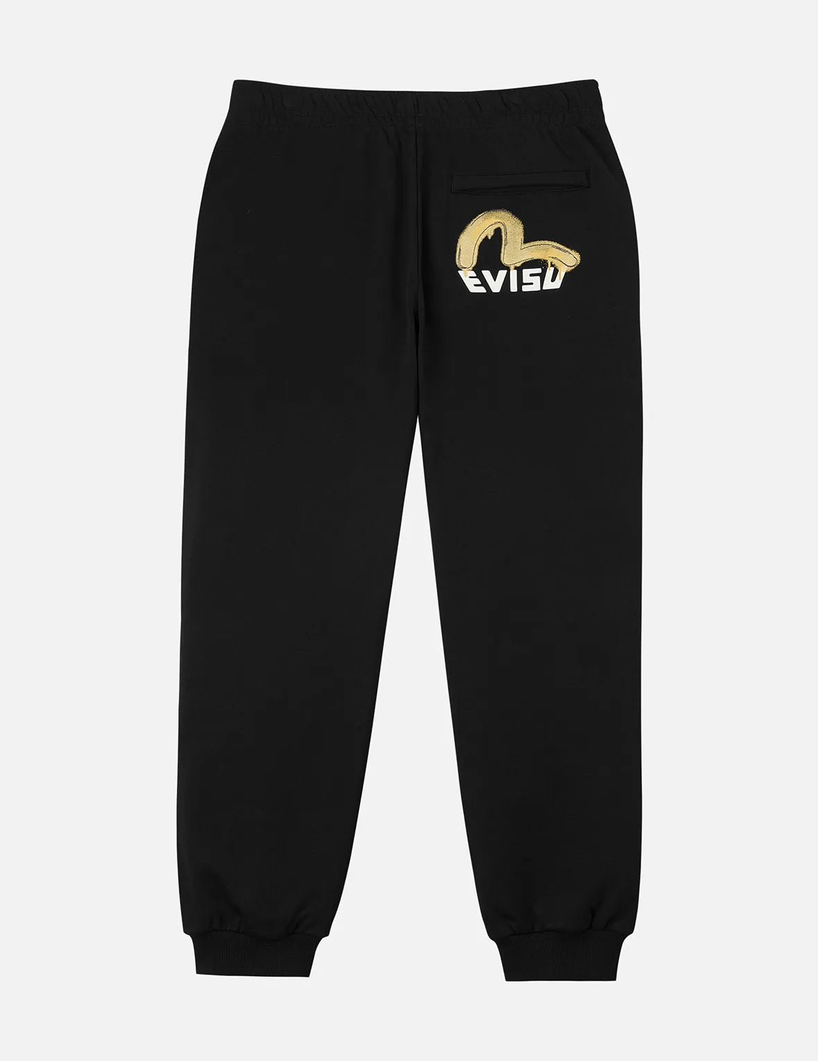 Brushstroke Seagull and Logo Print Straight Fit Sweatpants sold by Evisu product image thumbnail 5
