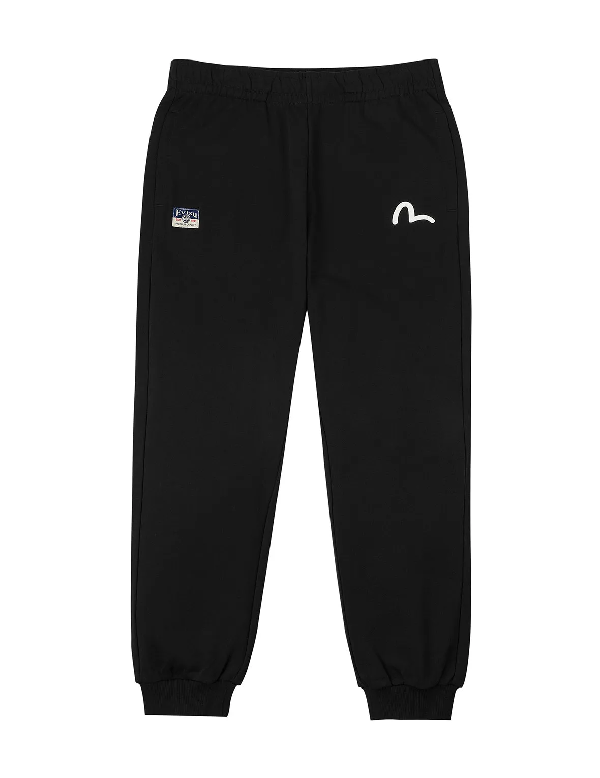 Brushstroke Seagull and Logo Print Straight Fit Sweatpants sold by Evisu product image thumbnail 3