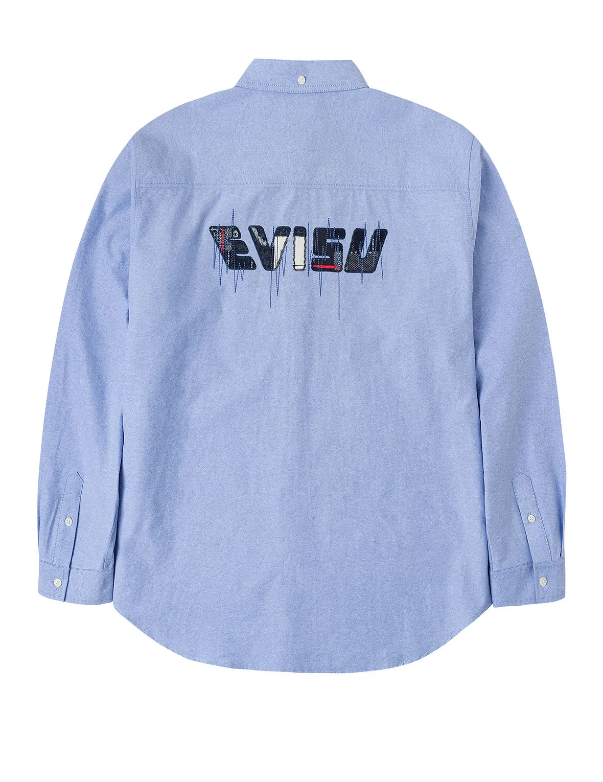 Logo Sashiko and Seagull Print Relax Fit Long-sleeve Shirt sold by Evisu product image thumbnail 2