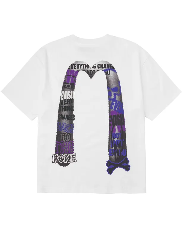 Graffiti-style Daicock Print Relax Fit T-shirt sold by Evisu